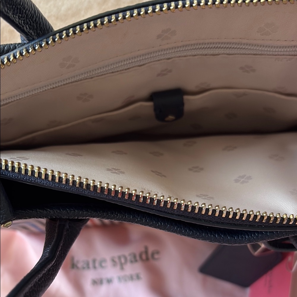 Kate Spade Navy Checkered Women's Bag - Picture 7 of 12